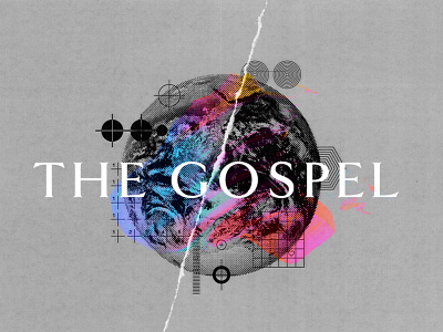 The Gospel Series Artwork branding church church branding church design church sermon gospel sermon series the gospel