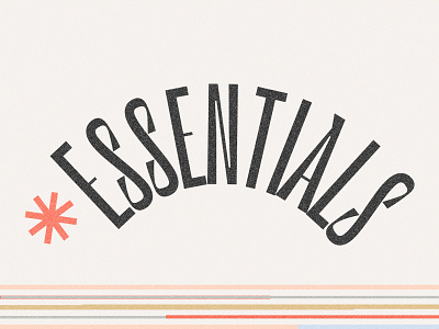 Essentials Series branding church church branding church design essential essentials logo sermon series simple logo