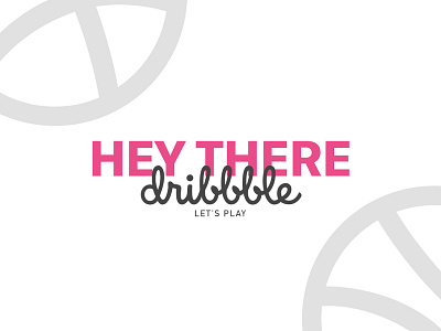 Dribbble Debut