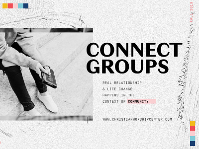 Connect Groups branding card church church branding church card community connect group connection group life life group