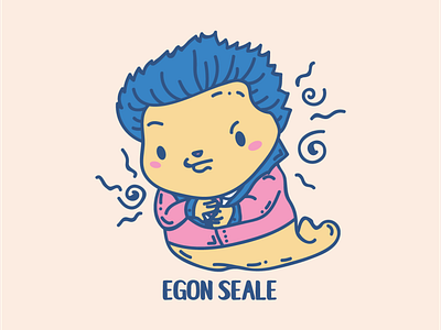 Egon Seale Vector Illustration