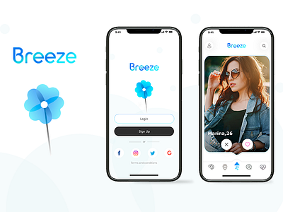 Dating App Breeze Concept