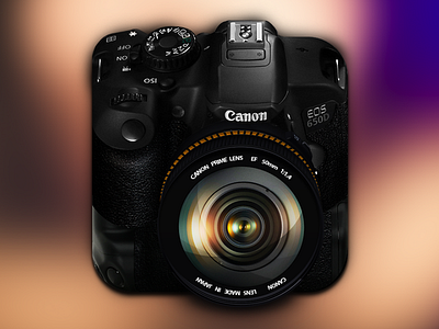 Canon EOS 650D camera canon icon
