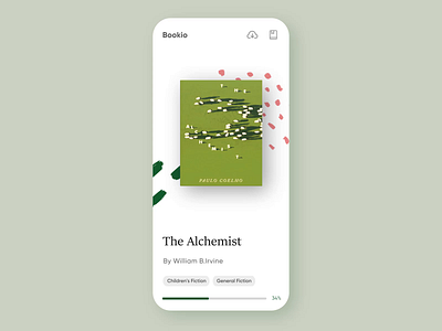 Audio Book - App Concept 3d aftereffects animation app audio audio app audiobook book books concept design layout mobile product product design story ui visual