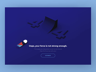 404 Error 3d 404 404page concept layout ui visual