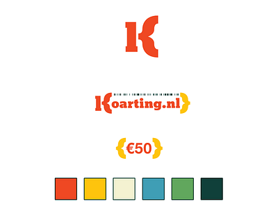 Logo for Frisian web portal to find discounts in your local area logo typographic