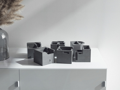 Desktop ornaments, storage containers - City of Light