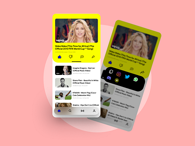 Daily UI 010 | Designing Social Shares app dailyui design graphic design mobile ui ux