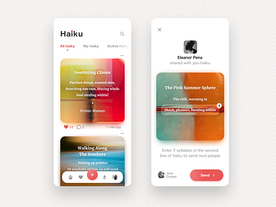 Haiku poem app