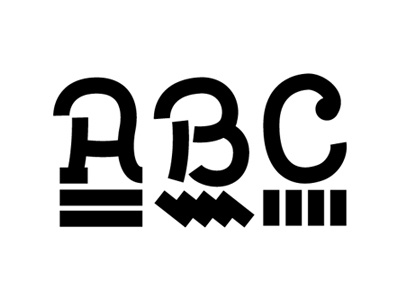 New personal ID typography (in progress) abc font type typography uppercase