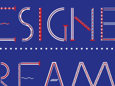 The designer dream (at night) alice donadoni display font indesign modular multi layered serif stroke type design typeface typography uppercase