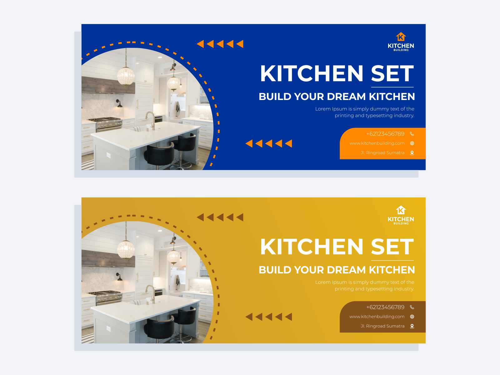 KITCHEN SET DREAM BANNER DESIGN By GsTemplate On Dribbble   6 4x 