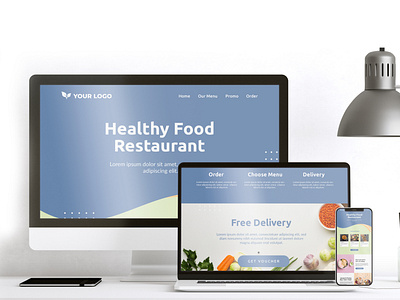 Healthy food Restaurant design