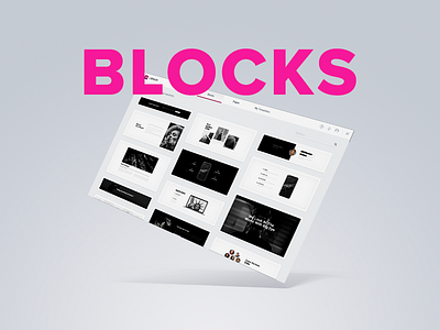 Blocks Library blocks clean element elementor layout modal page template ui ux