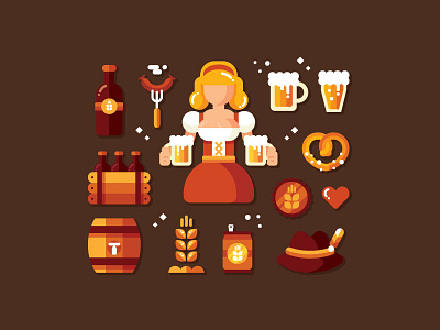 Oktoberfest Icons