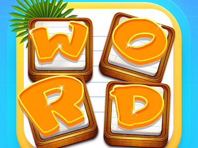 Word Puzzle App Logo adobe illustrator adobe photoshop adobe xd android app design app design design app free icon illustration ios app kite logo mobile music printing psd ui ux vector