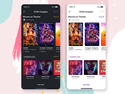 Movie-Ticket-Booking-App adobe photoshop adobe xd android app application booking design app free ios ios app kits mobile motion movie movie app movies psd qr code ui ux