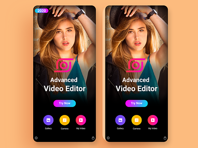 Video Editing app design 2020 adobe xd app app design design editing free ios ios app mobile new photoshop psd ui ux video