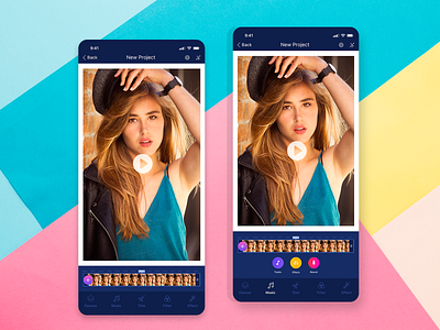 Video Editor  Mobile Apps Template