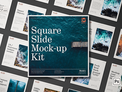 Agenzia I Square Slide Mockup Kit