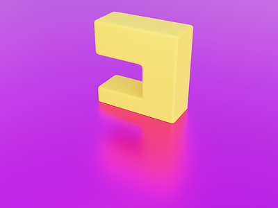 03 - #36daysoftype 3d blender