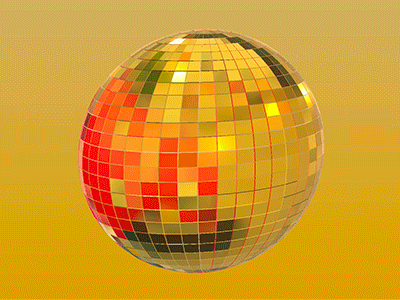 Discoball 🎉 blender discoball three.js
