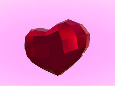 Sweet heart ❤️ blender heart threejs