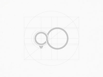 Logo development for roound.io brand circles development logo round trip voyages