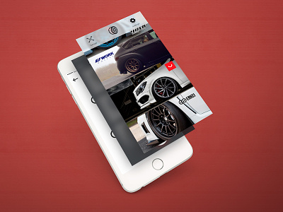 App Revamp for Wheel Co. app graphic