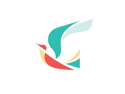 Abstract Bird Logo abstract bird logo sign symbol wings