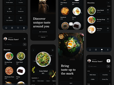 A Foodie app for foodies app bran color design food app food web app graphic design hotel restaurant restaurant app typography ui ux ux ui design web design website