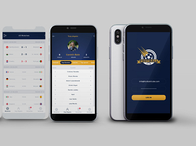 Sports App Design app app design application mobile app design mobile application mobile ui sports app sports design