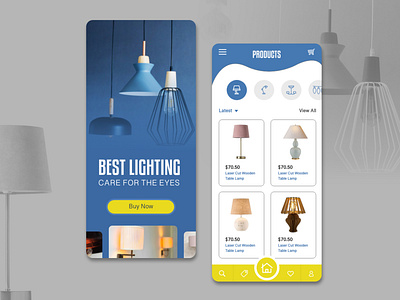 Lighting Mobile App Concept