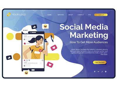 Social Media Marketing Website