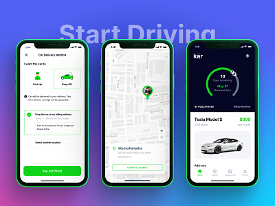 Car Rental and Subscription App automobile car car leasing car management car rental car subscription product design prototyping transportation ui ui design user experience user research user testing ux design wireframing