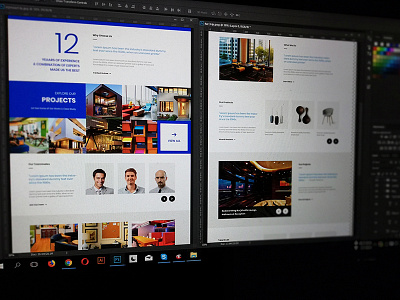 Landing Page Visual Design - WIP