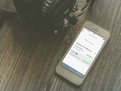 Smart Banking App »WORK IN PROGRESS« app banking concept design flat german interface iphone minimal notification ui ux