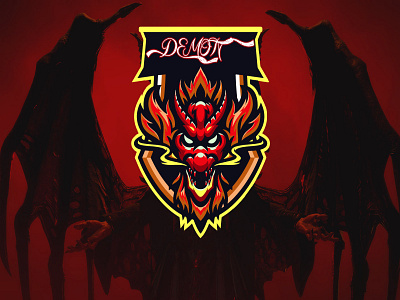 Demon Mascot Logo 3d brand logo branding design dragon dragonlogo dragons dribbble graphic graphic design horror illustration logo logo designer logos mascot mascotlogo mascots mascotslogo vector