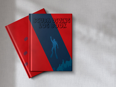 Book Cover Design book bookcover bookcoverdesign books branding cover design diving graphic design illustration logos scuba scubadiving scubadivingbook vector