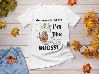 An Unique T-Shirt Design For Halloween. boos branding graphic design halloween halloweencostume halloweenfun halloweentshirt halloweentshirts happyhalloween illustration kids love mom pumkin tshirtdesign tshirtdesigns tshirts tshirtslovers tshirtstyle vector