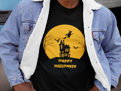 An Unique T-Shirt Design For Halloween.