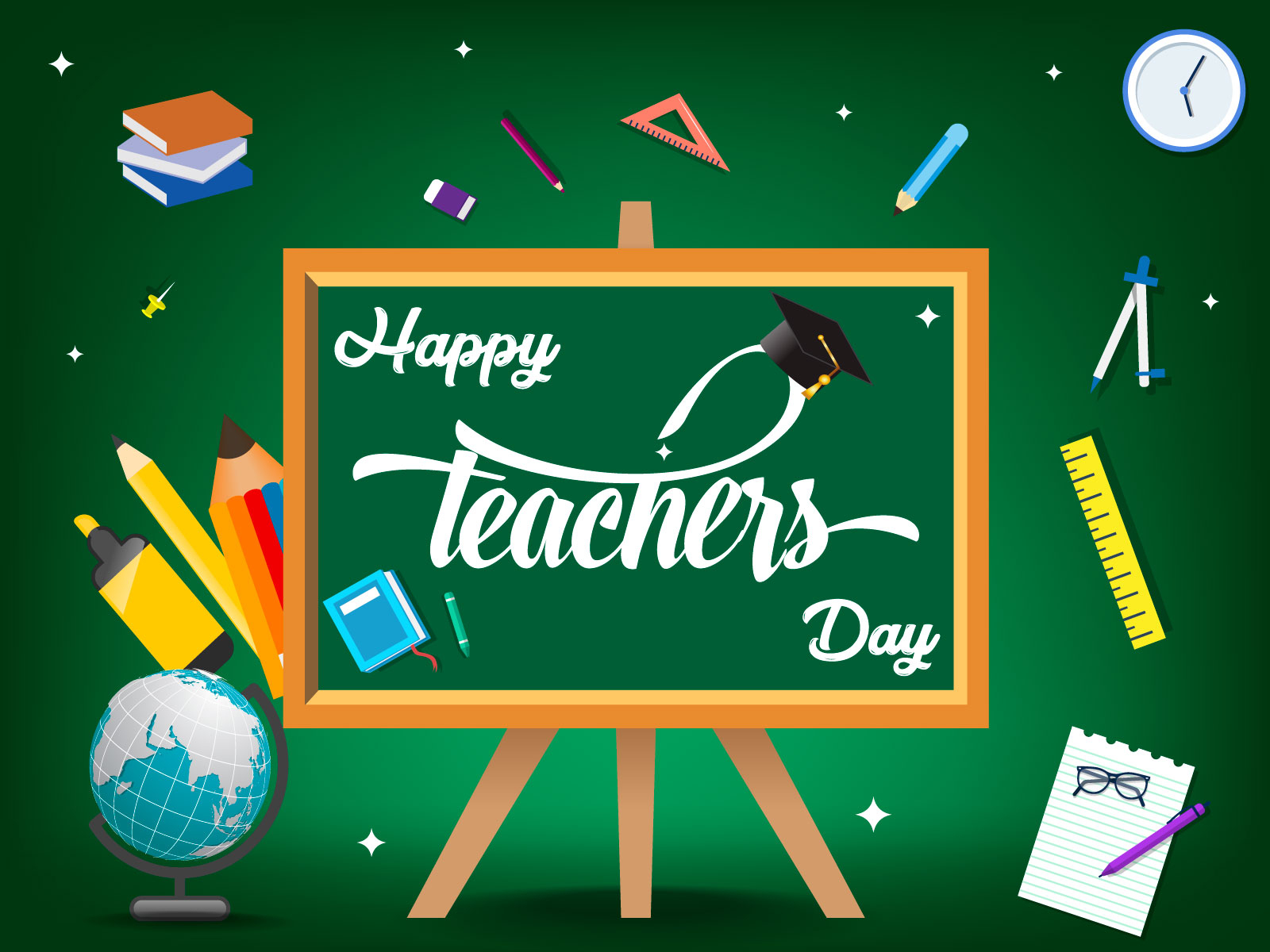 Happy Teacher's Day. by Techtofy on Dribbble