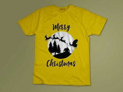 An Unique T-Shirt Design For Christmas. behance branding christmas christmastree design gift graphic design illustration logo logo designer logos merrychristmas santa tshirt tshirtdesign tshirts ui unique ux vector