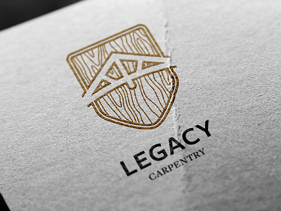 Legacy Carpentry Logo WIP illustrator logo mockup photoshop wood wood grain