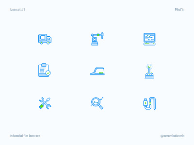 Icon set #1 - Industrial