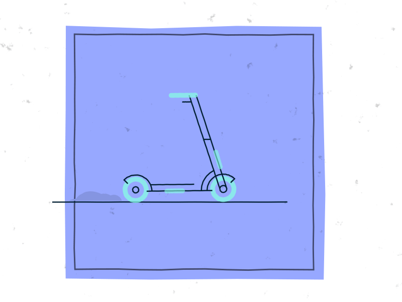 Futurist Scooter Loop