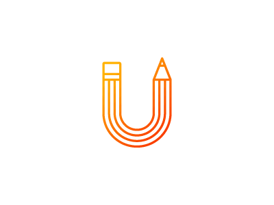 U – Personal brand animation brand branding construction custom gif grid handmade icon identity logo pencil sketch symbol typography u work in progress