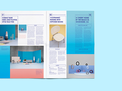 Newspaper - Trends in interior design adencys behance creative dribble editorial inspiration interior interiordesign magazine minimal print typography