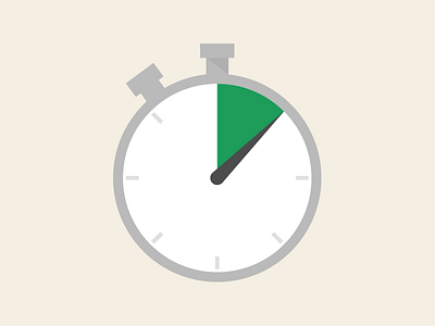 Stopwatch Icon clean flat icon illustration simple stopwatch