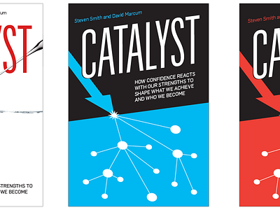 Catalyst book cover comps book cover design e book flat minimalist modern print